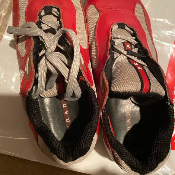Men’s Prada cup sneakers size 10 good condition - Picture 2 of 4